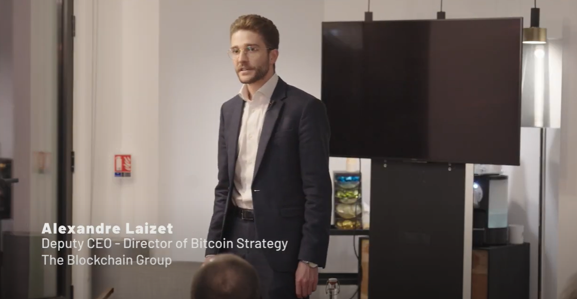 Club Bitcoin Pro – The Blockchain Group, 1ère Bitcoin Treasury Company en Europe – Alexandre Laizet